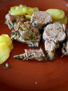 Una foto de Solomillo de cerdo al horno