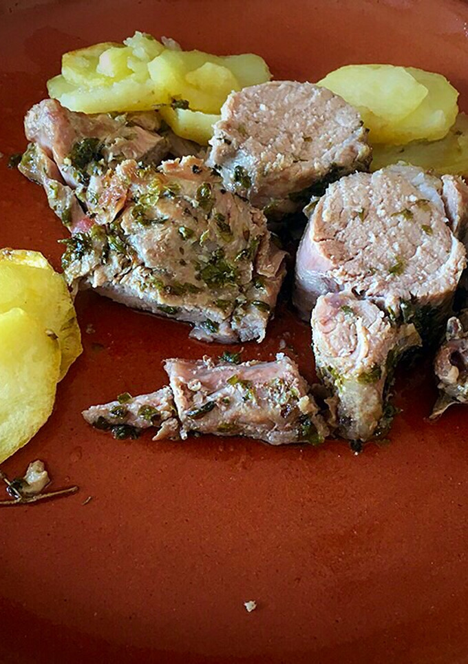 Una foto de Solomillo de cerdo al horno