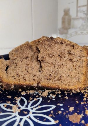 Una foto de Budín de banana y cacao. Súper esponjoso