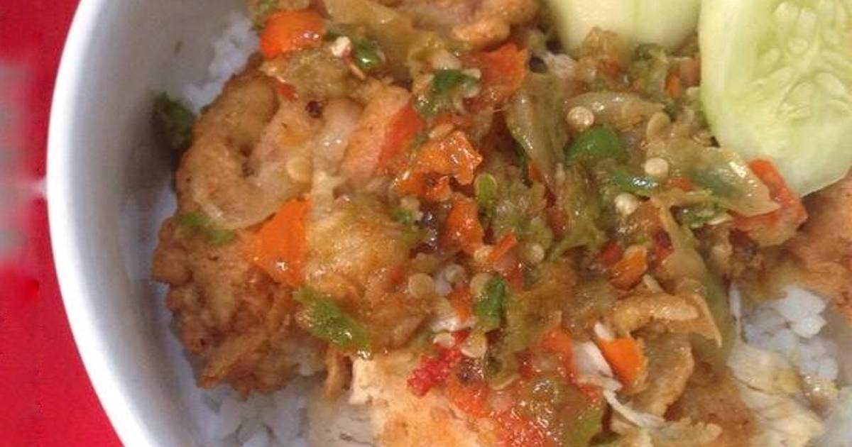 6 resep ayam geprek kecombrang enak dan sederhana ala 