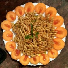 A picture of Deshee Red pasta.