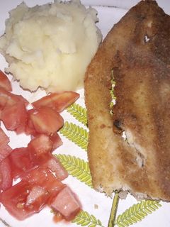 Una foto de Milanesa de filete de Sábalo