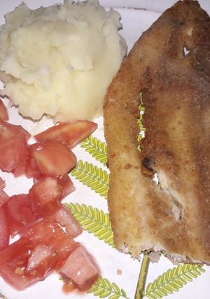 Una foto de Milanesa de filete de Sábalo