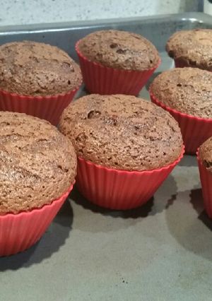 Una foto de Magdalenas chocolate súper-fácil