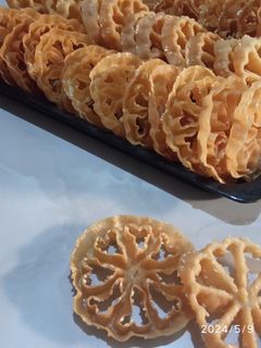Foto resep Kembang goyang wijen