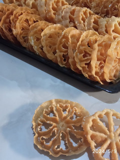 Foto resep Kembang goyang wijen