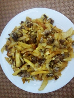 صورة لوصفة فريت اوملات بالفيونداشي