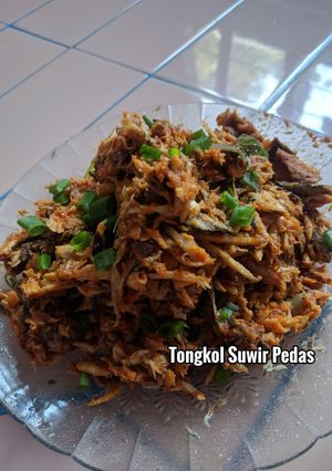Foto resep Tongkol suwir pedas