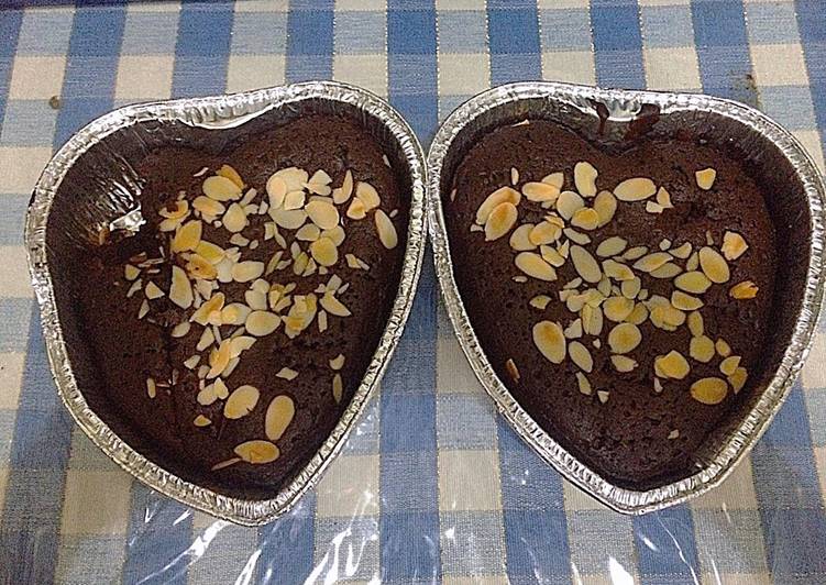 Brownies Panggang Almond