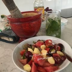 Mix Fruits Spicy Salad A picture of Mix Fruits Spicy Salad.