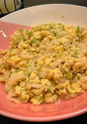冬瓜炒蛋（ 含五辛蛋 ） 的食譜成品照片