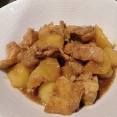 Chicken with Oyster Sauce A picture of Chicken with Oyster Sauce.