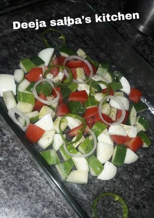 A picture of Cucumber salad.