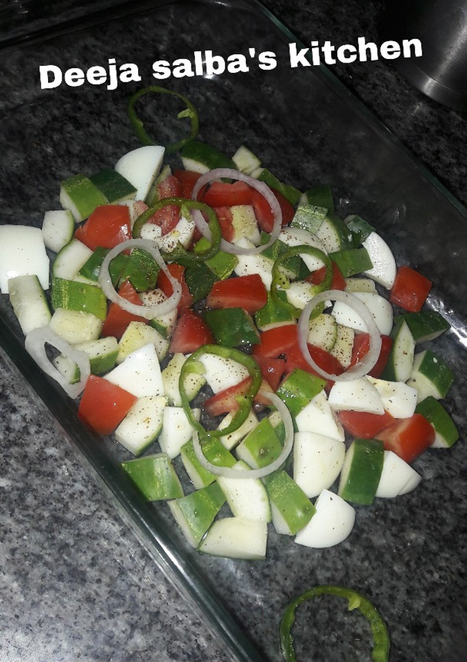 A picture of Cucumber salad.