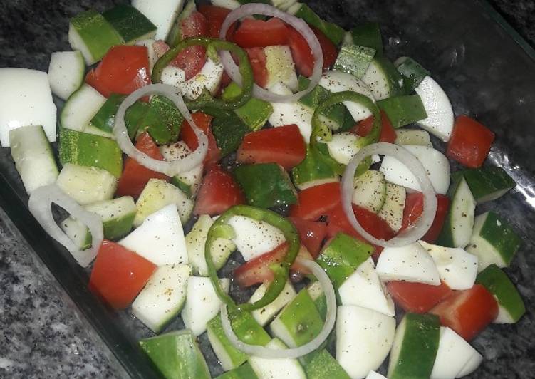How to Prepare Quick Cucumber salad