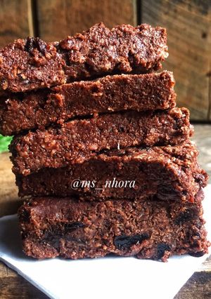 Foto resep No Bake Chocolate Oat Bar