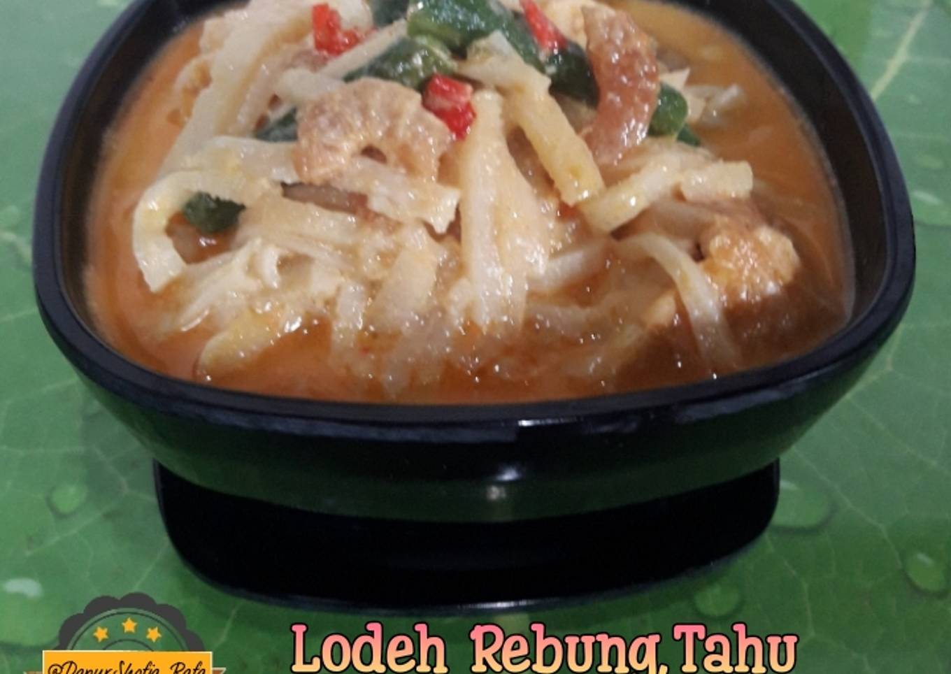 Lodeh Rebung,Tahu & Kacang Panjang