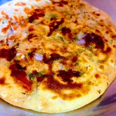 A picture of Cheese Burst Paratha.