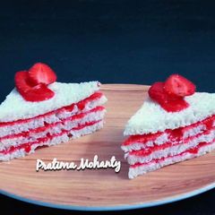 A picture of Strawberry Jam Sandwich.