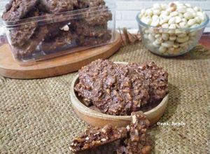Foto resep 584. Kue Kacang Coklat Ekonomis (Beng Beng KW)