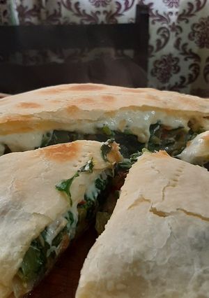 Una foto de Tarta de verduras SIN ACEITE ❤