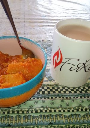 A picture of Tea with pumpkin.