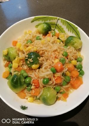 A picture of Instant Noodle with a Twist.