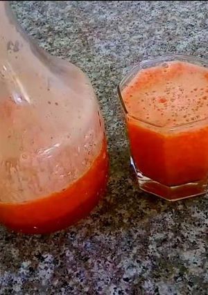 صورة لوصفة عصير الفراولة رائع ام وليد