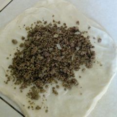 A picture of Mince meat filling for mkate wa nyama.