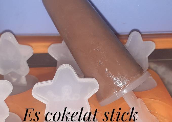 Cara Gampang Menyiapkan Es Krim stick cokelat homemade, Lezat