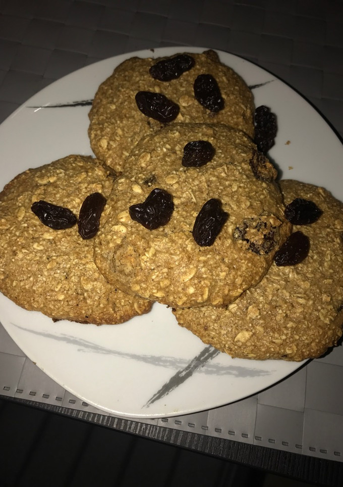 Una foto de Galletas de avena esponjositas con pasas