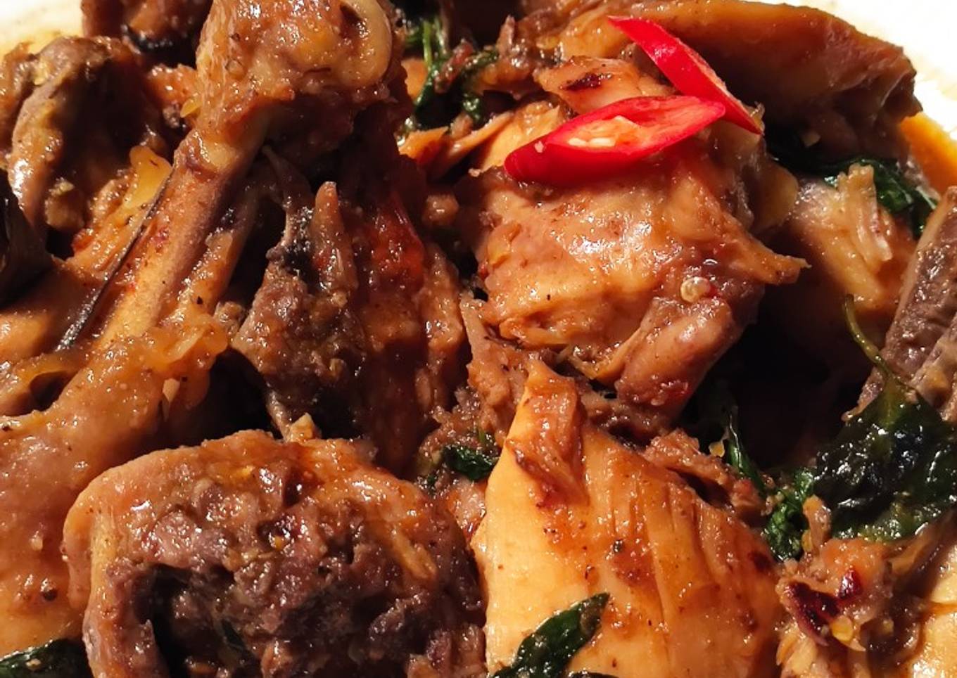 Rica - rica Ayam Kemangi