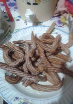 A picture of Homemade Churros.