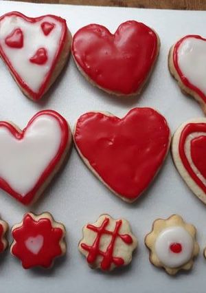 Una foto de Amorosas Cookies de vainilla