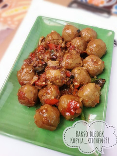 Foto resep Bakso Bledek / Bakso Setan