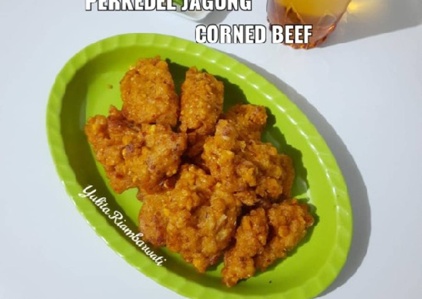 127. Perkedel Jagung Corned Beef