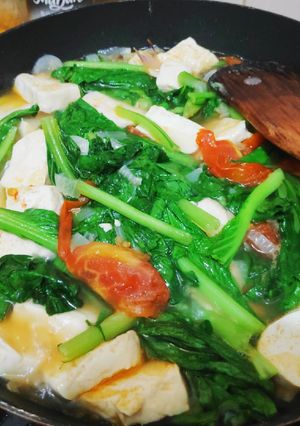 Foto resep 3. Tumis Sawi Hijau, Lezat Bergizi ;)