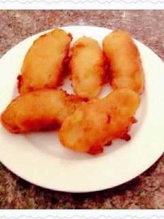 Hình của món Bánh chuối chiên.