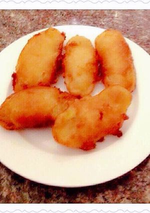 Hình của món Bánh chuối chiên.