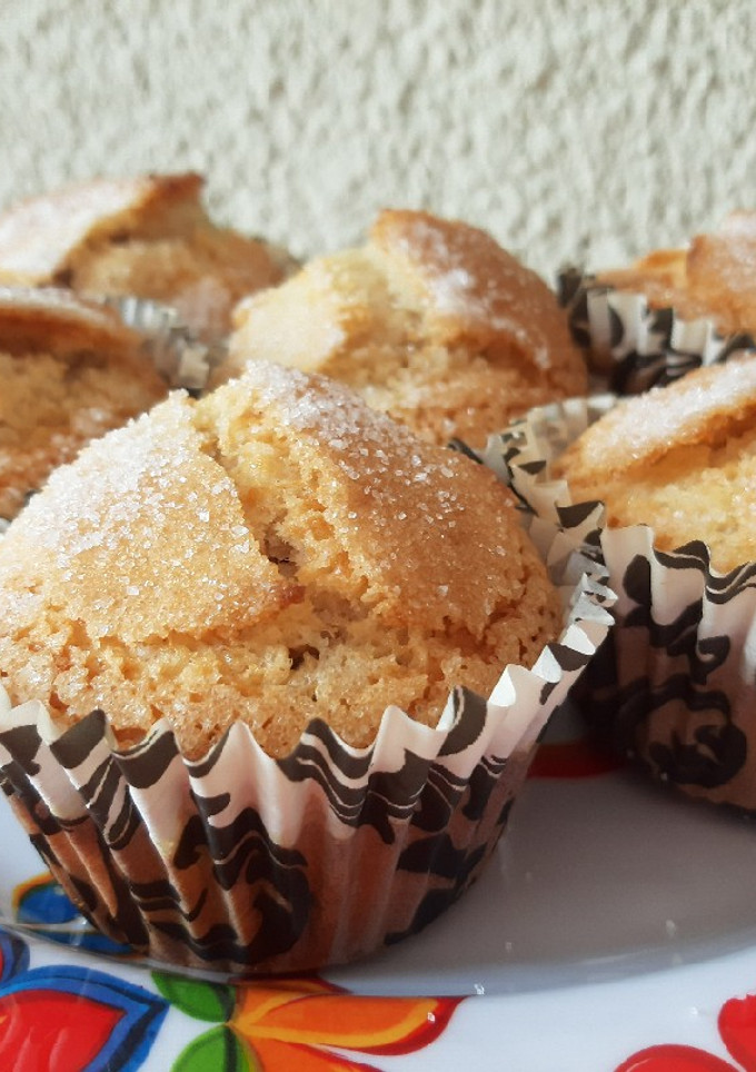 Una foto de Muffins de banana y chips de chocolate
