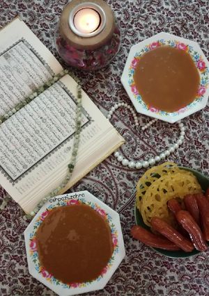 عکسی از دستور حلوا نخودچی