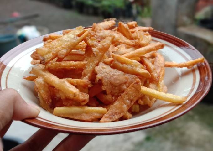 Resep Kentang goreng crispy, Menggugah Selera