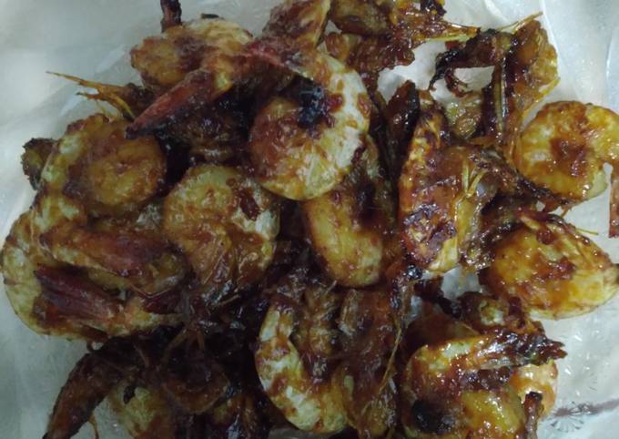 Udang Bakar Madu ala Mang Engking