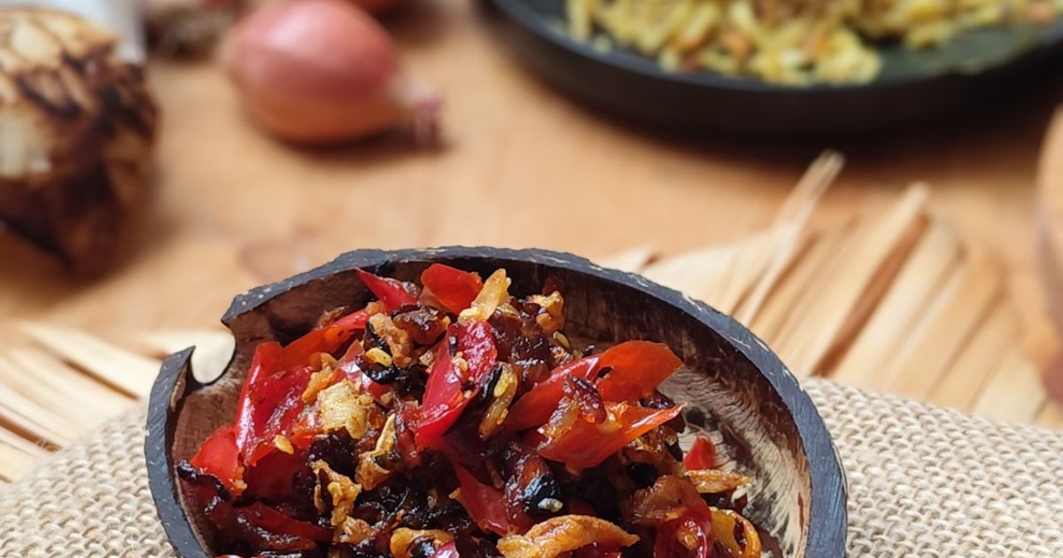 Sambal Embe Khas Bali (dengan terasi)