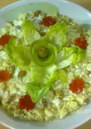 Una foto de Ensalada waldorf (mi versión)