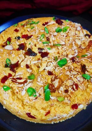 A picture of Custard tutty futty cake.