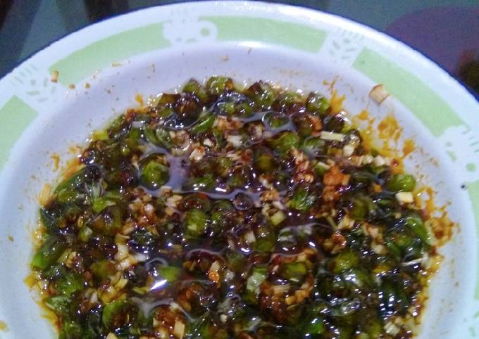 Cara Membuat Sambal sereh cabe ijo Menu Enak