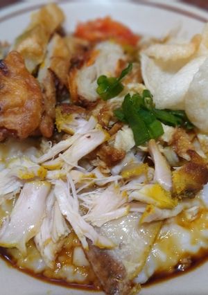 Foto resep Bubur Ayam Simple