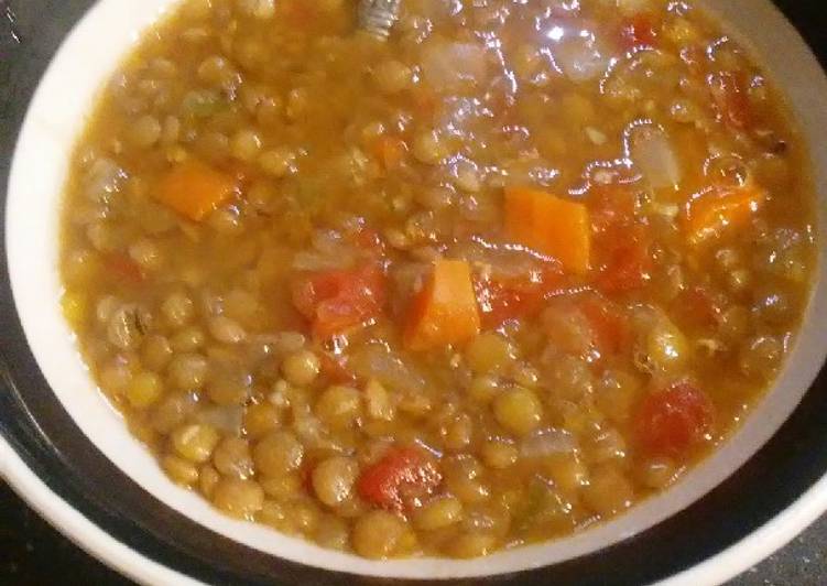 Simple Way to Prepare Ultimate Lentil soup