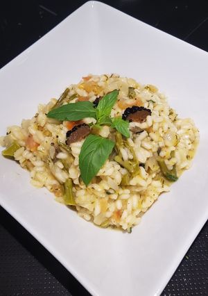 Foto principal de Risotto vegetal cremoso